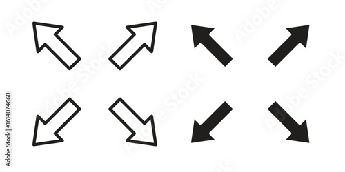Large capacity icon in a black stroke vector design and flat solid version on white background