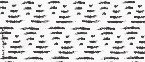 Creative background, Tempera brush patterns, Black and white background