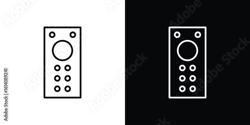 Intercom icon. Simple flat symbol. Perfect Black outline pictogram illustration