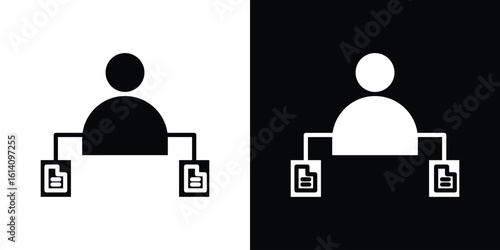 Multitask icon symbol for Apps and Branding.