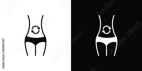 Metabolism icon symbol for Apps and Branding.