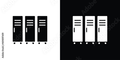 Locker icon symbol for Apps and Branding.