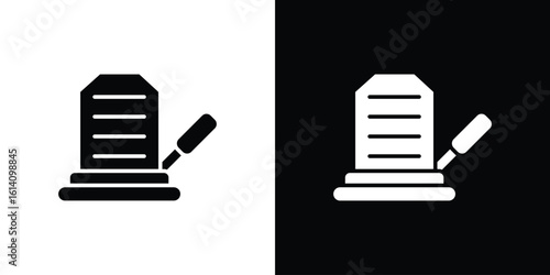 Floor sanding machine icon symbol for Apps and Branding.