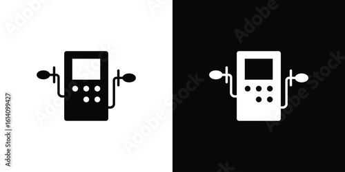 Dialysis icon symbol for Apps and Branding.