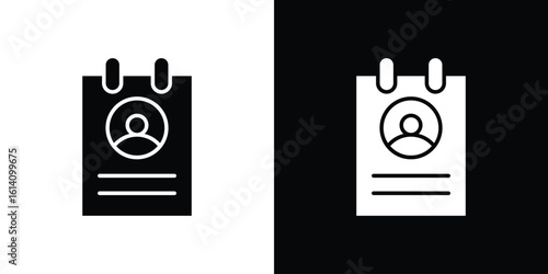 Curriculum icon symbol for Apps and Branding.