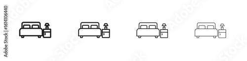 Clean Room icon set, Illustration, Black