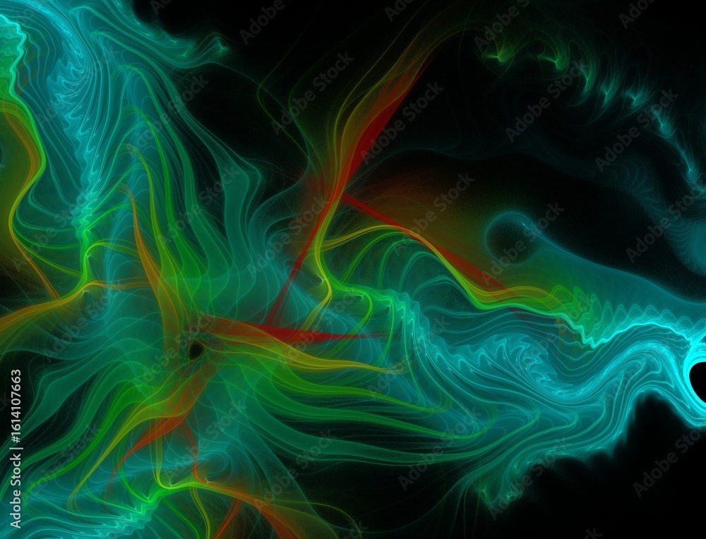 Obraz premium Imaginatory fractal abstract background Image