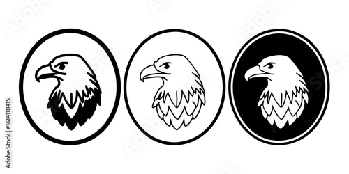 vector illustration of a set of black silhouettes of animals