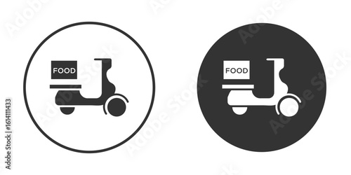 Food delivery icon