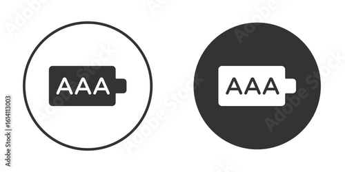 AAA battery icon