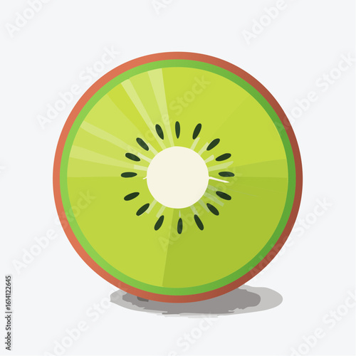 Kiwi tranché en gros plan