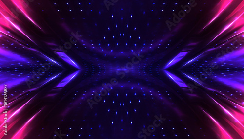 Abstract bright neon backgr...