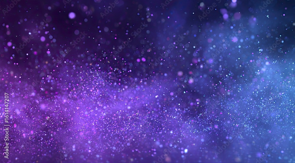 Purple and blue cosmic dust swirl, galaxy background, digital art, design element Purple and blue cosmic dust swirl, galaxy background, digital art, design element