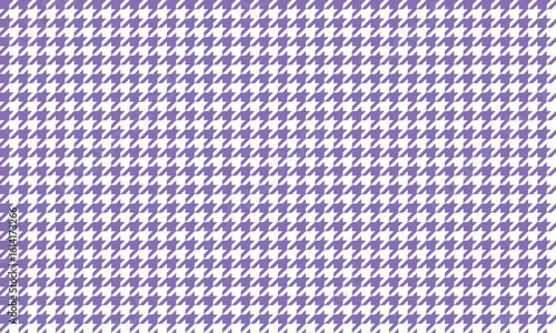 Houndstooth Pattern Design in Purpley Pink, Teal, Sapphire and Greenish Grey