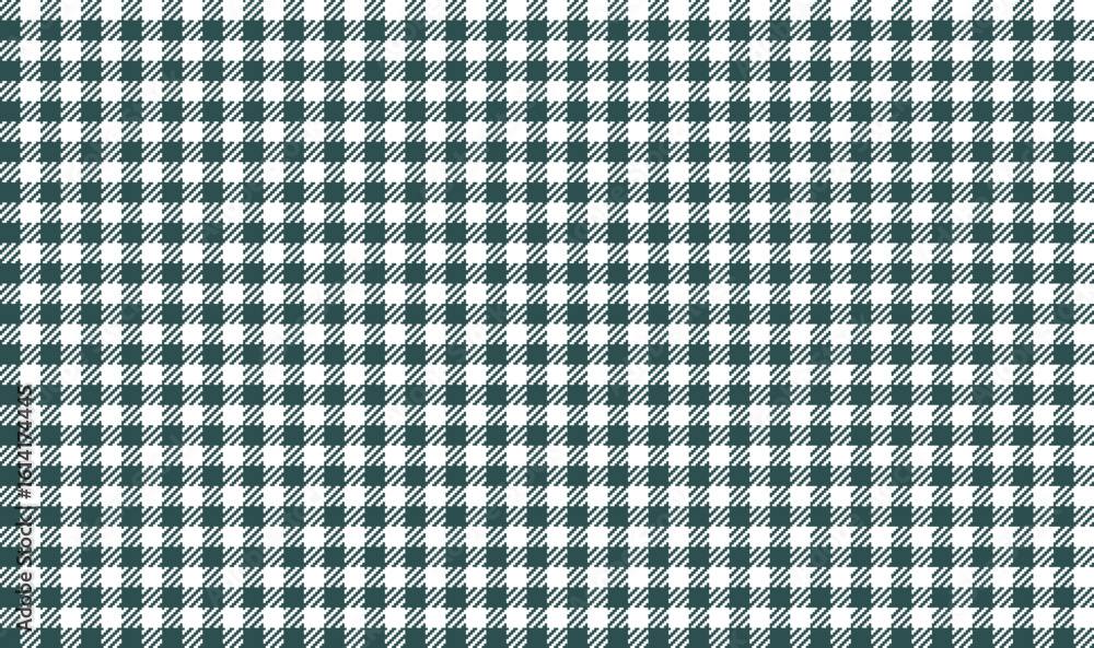 Naklejka premium Checkered Shepherd Pattern Design in Bluegreen, Greenish Yellow, Dusky Pink and Medium Pink