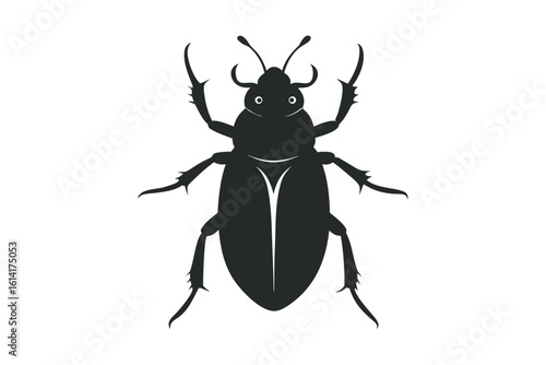 -beetle--black-illustration-silhouette-vector
