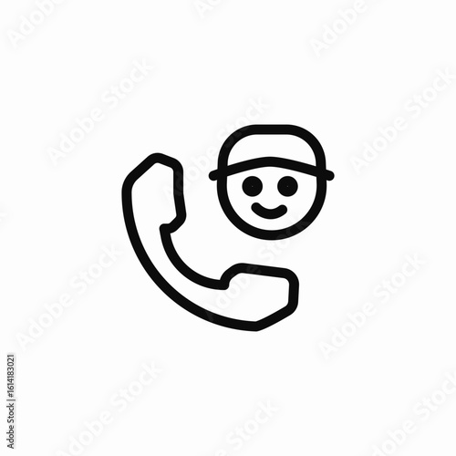 customer service icon sign vector