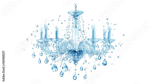 Chandelier Water Splash Outdoor Droplet Photography