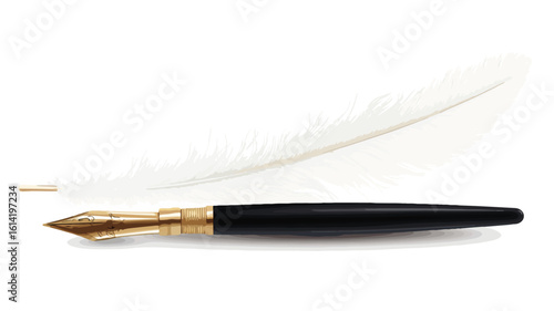 Elegant White Feather Lightweight Accessory