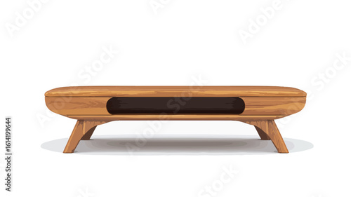 Modern Wooden TV Bench Furniture Set