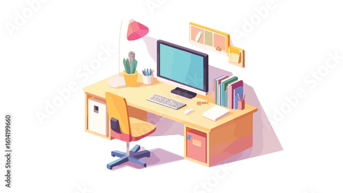 Modern Work From Home Stationery Collection
