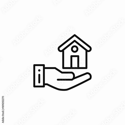household finances icon sign vector