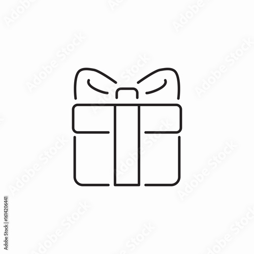 present box icon sign vector
