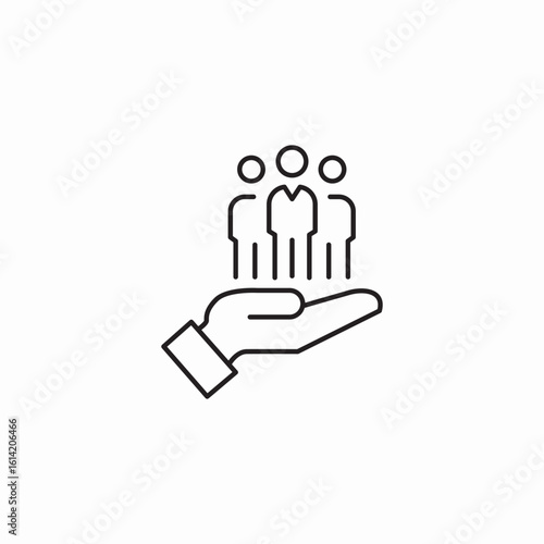 profession insurance icon sign vector