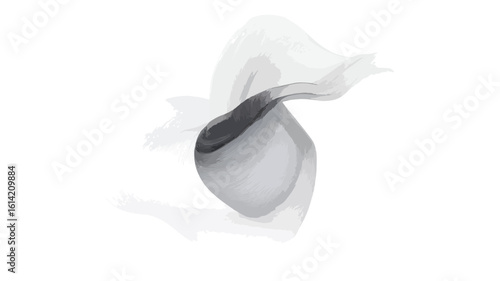 Professional White Stereo Headphones Wide View