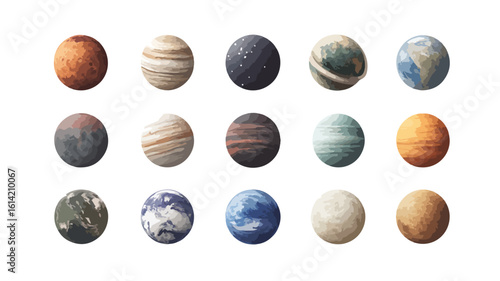 Solar System Planets Universe Exploration Image