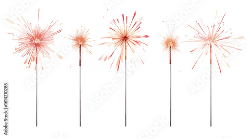 Sparkler Cut Out Element Set