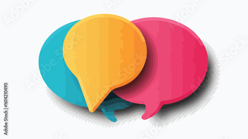 Transparent Speech Bubble Sticker Paper Craft