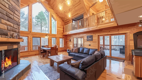 Wide Angle Starry Sky Backgrounds