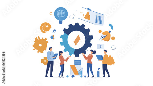 Startup Teamwork Collaboration Image