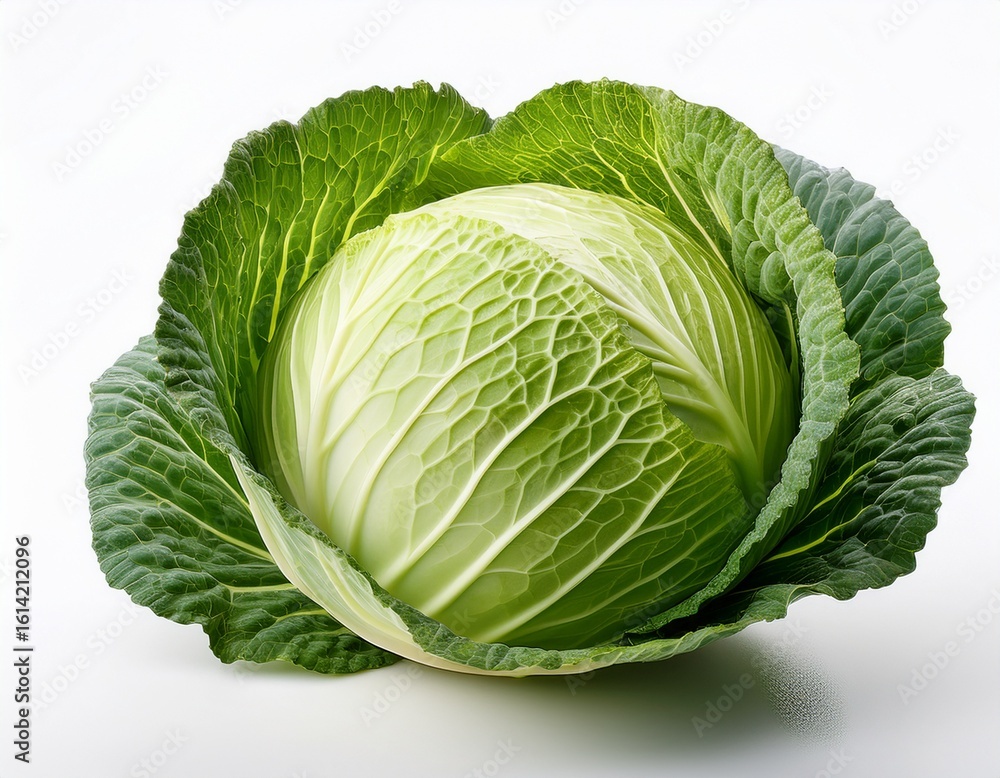 Fototapeta premium cabbage isolated on white background