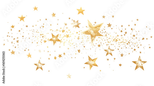 Glistening Starlight Fir Tree Background