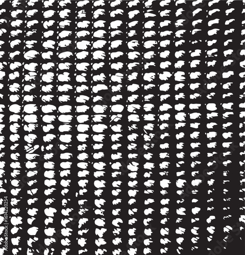 Abstract black and white artistic brush stroke texture for background designs and patterns