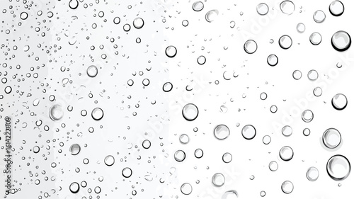 Transparent Water Drop Texture Background Photo