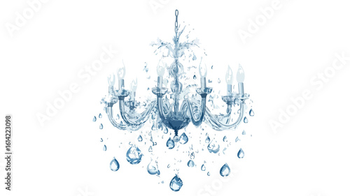 Chandelier Water Splash Outdoor Droplet Photography
