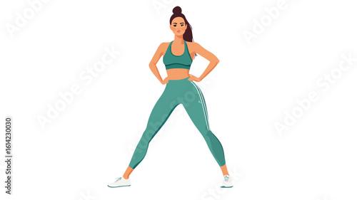Fitness Apparel Mockup for Yoga Enthusiasts