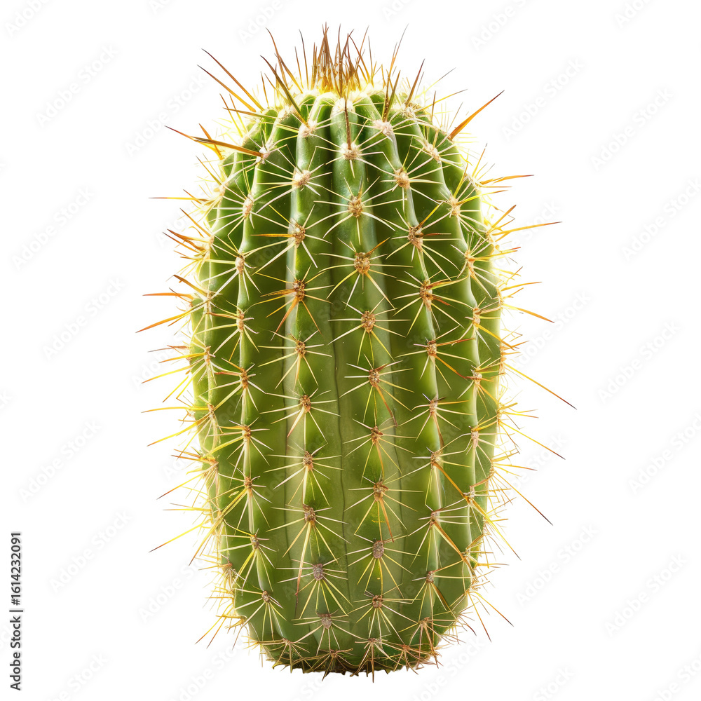 Close-up of a round cactus with numerous spines (6) Close-up of a round cactus with numerous spines (6)