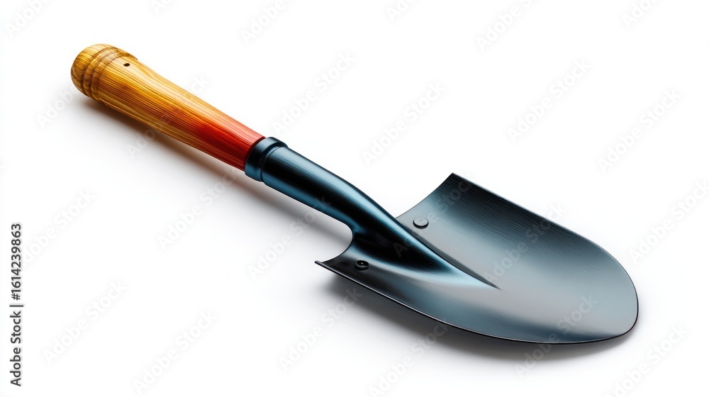 Garden shovel on white background Garden shovel on white background