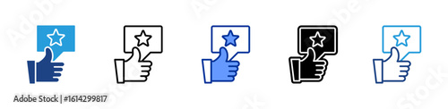 Review icon sheet multiple style collection