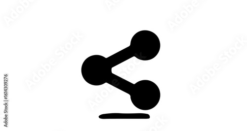 Interface icon share icon vector illustration for social media sharing and network communication platform design concept vector