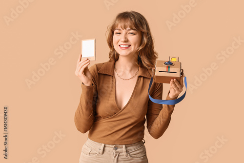 Beautiful young woman with ...