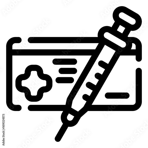 vaccine record icon