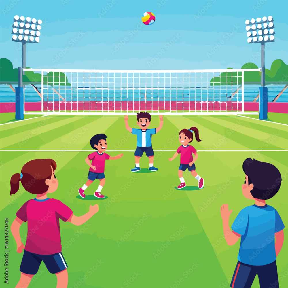 Fototapeta premium Setters control game flow.eps