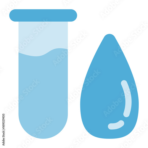 Blood sample icon