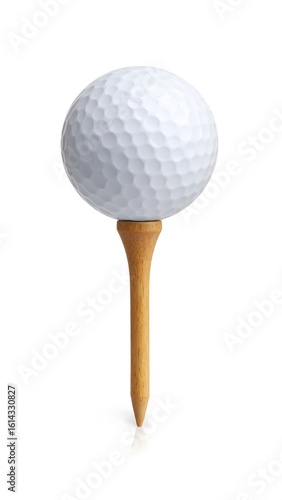 Golf ball on tee (2)