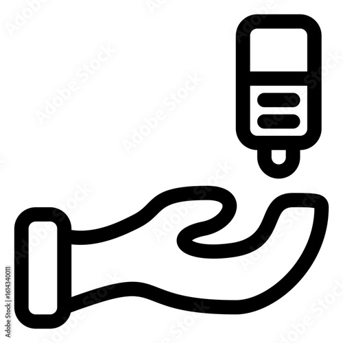 sugar blood level icon